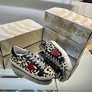 Golden Goose Sneakers Super-Star Black Grey Leopard  - 3