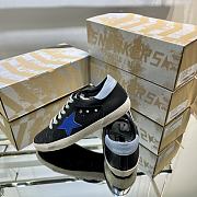 Golden Goose Sneakers Super-Star Blue Black  - 6