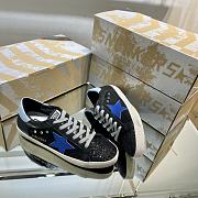 Golden Goose Sneakers Super-Star Blue Black  - 3