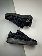 Louis Vuitton Nike Air Force 1 Low By Virgil Abloh Black 1A9V BLACK LOW - 5