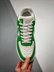 Louis Vuitton Nike Air Force 1 Low By Virgil Abloh White Green - 5