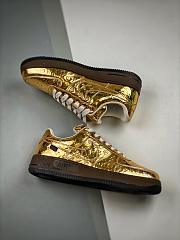 Louis Vuitton Nike Air Force 1 Low By Virgil Abloh Metallic Gold - 3