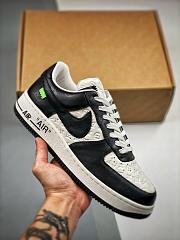 Louis Vuitton Nike Air Force 1 Low By Virgil Abloh White Black - 2