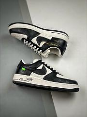 Louis Vuitton Nike Air Force 1 Low By Virgil Abloh White Black - 3