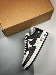 Louis Vuitton Nike Air Force 1 Low By Virgil Abloh White Black - 6