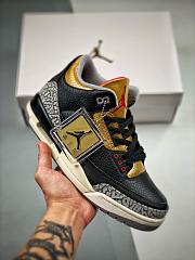 Air Jordan 3 Retro Black Cement Gold (W) CK9246-067 - 4