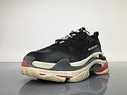 Balenciaga Triple S Black White Red 483513-W06E1-1000 - 3