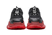 Balenciaga Triple S Black Red Sole 536737W2FZ11060 - 2