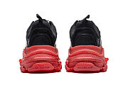 Balenciaga Triple S Black Red Sole 536737W2FZ11060 - 4