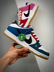 Nike SB Dunk Low Pro QS Parra (Friends & Family) (2021) DH7695-100 - 5