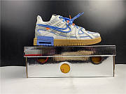 Nike Air Rubber Dunk Off-White UNC CU6015-100 - 4