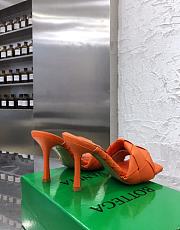 BOTTEGA VENETA Padded Leather Sandal Orange - 2