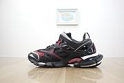 Balenciaga Track 2 Black Burgundy 568614 W2GN3 6000 - 2