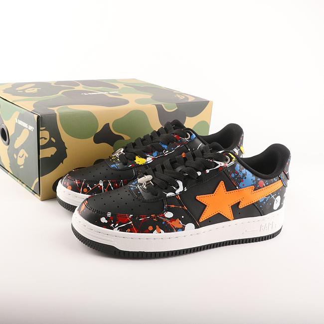 A Bathing Ape Bape Sta Paint Black - 1