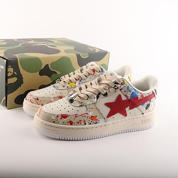 A Bathing Ape Bape Sta Paint Beige