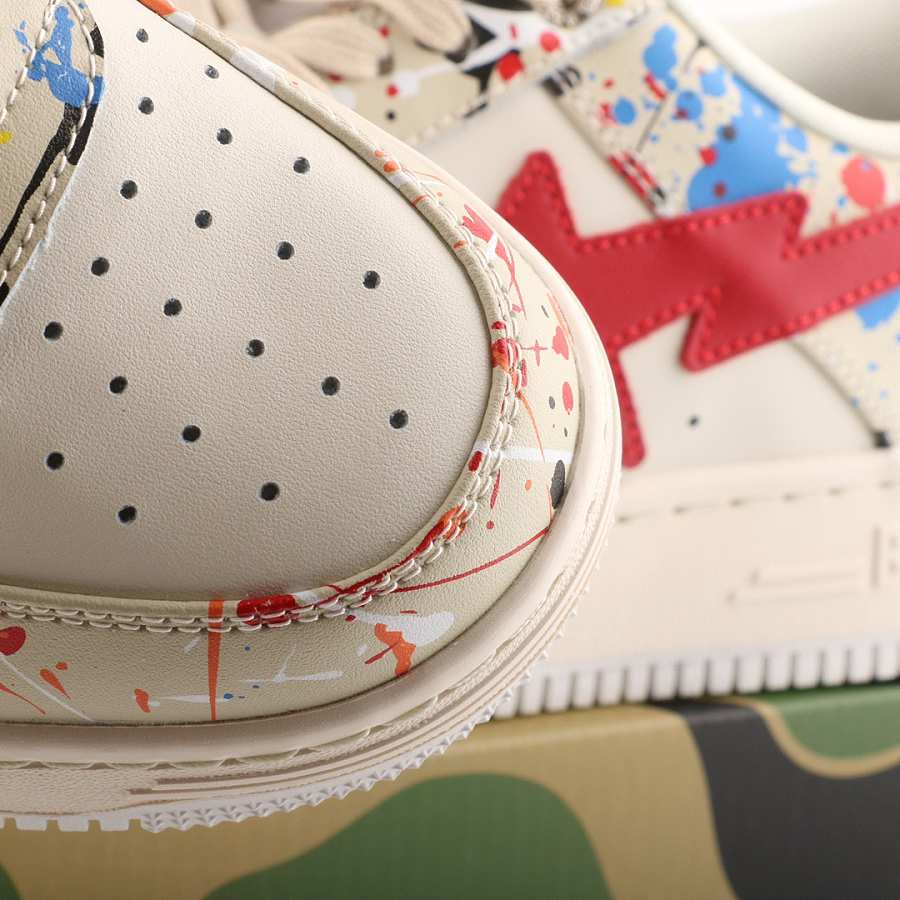 A Bathing Ape Bape Sta Paint Beige - tipify.ru