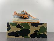 A Bathing Ape Bape Sta Low Grey Orange - 6