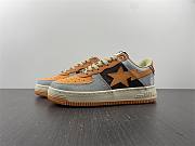 A Bathing Ape Bape Sta Low Grey Orange - 5