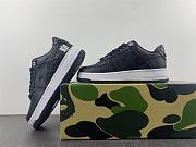 A Bathing Ape Bape Sta Black Suede - 3