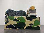 A Bathing Ape Bape SK8 Sta Grey Mustard Yellow - 5