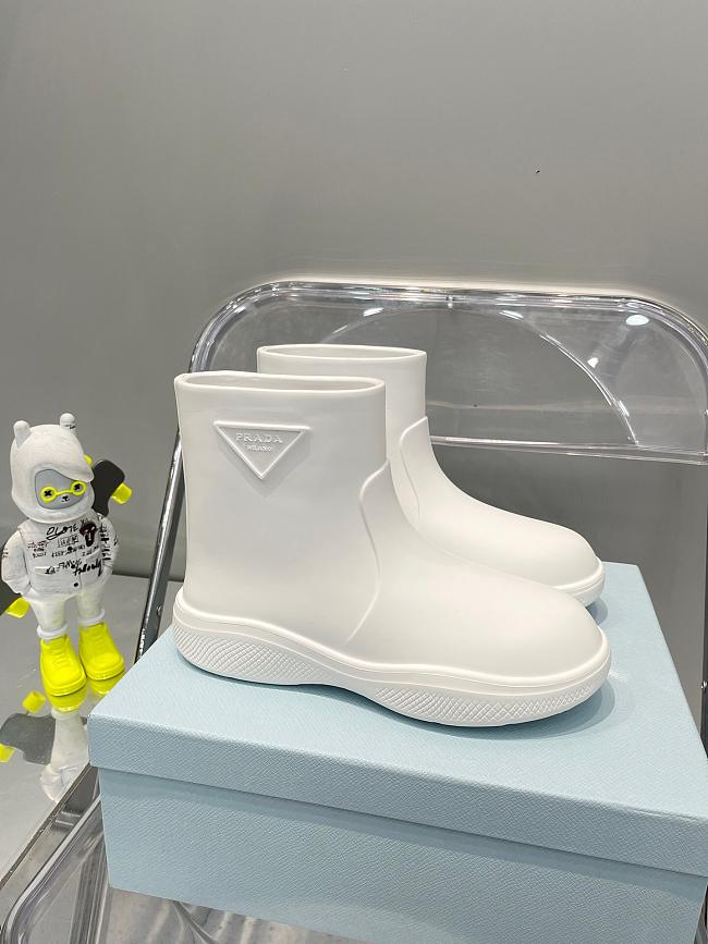 Prada White Rubber booties 1T859M_3LKD_F0009_F_025 - 1