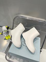 Prada White Rubber booties 1T859M_3LKD_F0009_F_025 - 6