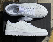 Air Jordan 1 Retro Low Golf Triple White DD9315-101 - 5