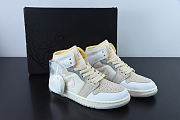 Air Jordan 1 Mid SE Craft Inside Out White Grey DM9652-100 - 4