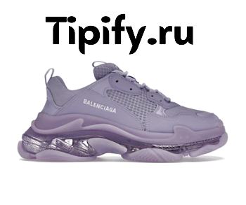 Balenciaga Triple S Clear Sole Purple (W) 544351W2GA15890