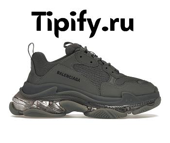 Balenciaga Triple S Clear Sole Dark Grey 541624W2GA11801