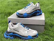 Balenciaga Triple S Blue Black Grey 536737 W06N1 9018 - 6