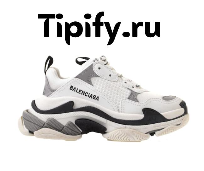  Balenciaga Triple S Grey White 524039 W09O M9115 - 1