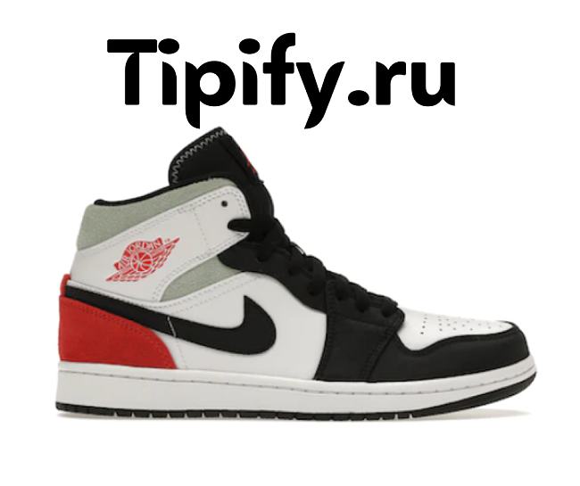 Air Jordan 1 Mid SE Union Black Toe 852542-100 - 1