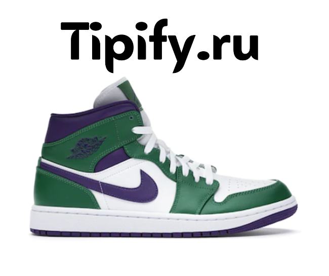 Air Jordan 1 Mid Incredible Hulk 554724-300 - 1