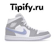 Air Jordan 1 Mid Wolf Grey Aluminum BQ6472-105 - 1