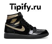 Air Jordan 1 Retro High Black Metallic Gold (2020)  555088-032 - 1