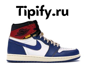 Air Jordan 1 Retro High Union Los Angeles Blue Toe BV1300-146 