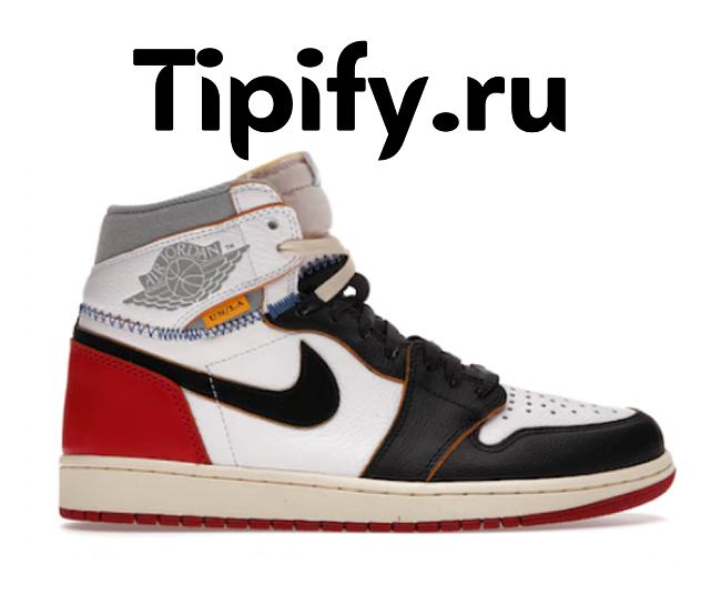 Air Jordan 1 Retro High Union Los Angeles Black Toe BV1300-106 - 1