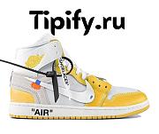 Air Jordan 1 High Off-White Canary Yellow AQ0818-149 - 1