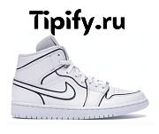 Air Jordan 1 Mid Iridescent Reflective White (W) CK6587-100 - 1