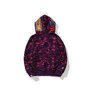 BAPE Color Camo Shark Full Zip Hoodie Purple - 2