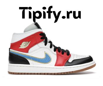 Air Jordan 1 Mid Let(Her)Man (W) DC1426-100