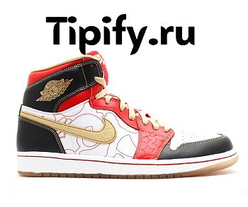 Air Jordan 1 Mid XQ White Black Sport Red DV0576-176