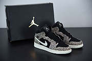 Air Jordan 1 Mid SE Leopard (GS) BQ6931-021 - 2