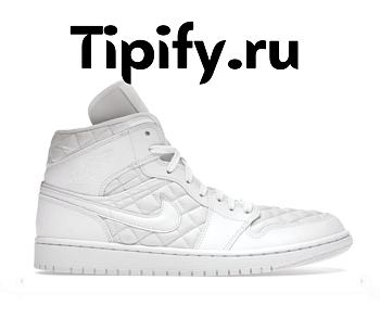 Air Jordan 1 Mid Quilted White (W) DB6078-100