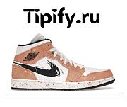 Air Jordan 1 Mid SE Brushstroke DA8005-100 - 1