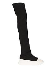 Rick Owens DRKSHDW Over The Knee Denim Boots - 2