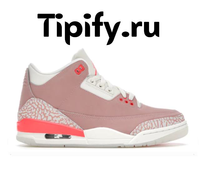 Air Jordan 3 Retro Rust Pink (W) CK9246-600 - 1