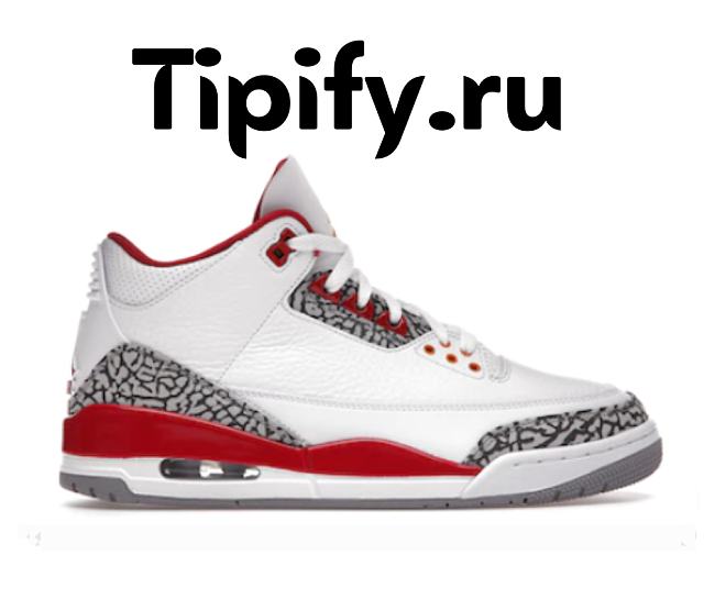 Air Jordan 3 Retro Cardinal Red CT8532-126 - 1