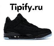 Air Jordan 3 Retro Flyknit Black AQ1005-001 - 1